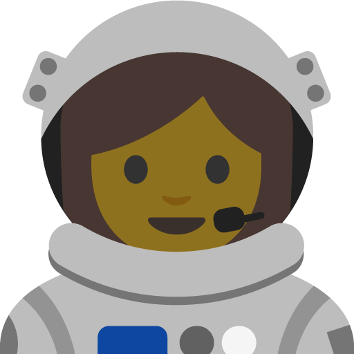 Woman Astronaut, the previous design