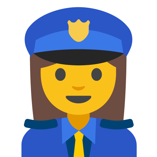 Woman Police Officer, the previous design
