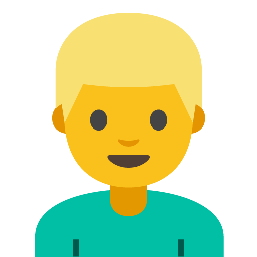 Man: Blond Hair, the design in this release