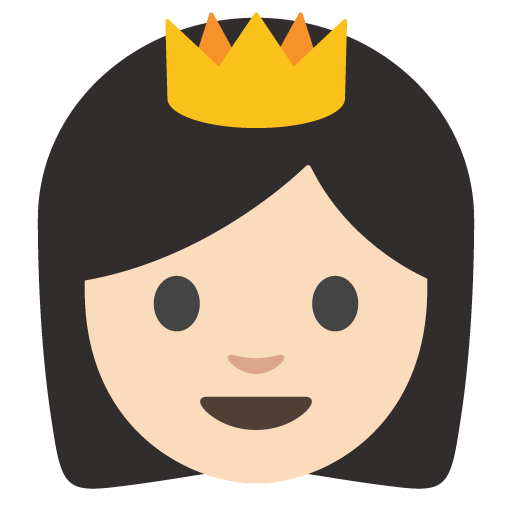 Princess: Light Skin Tone, the previous design