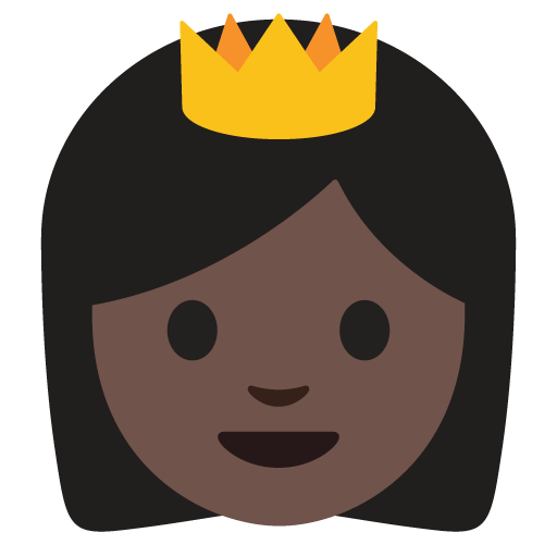 Princess: Dark Skin Tone, the previous design