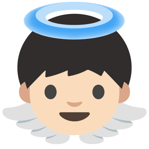 Baby Angel: Light Skin Tone, the previous design