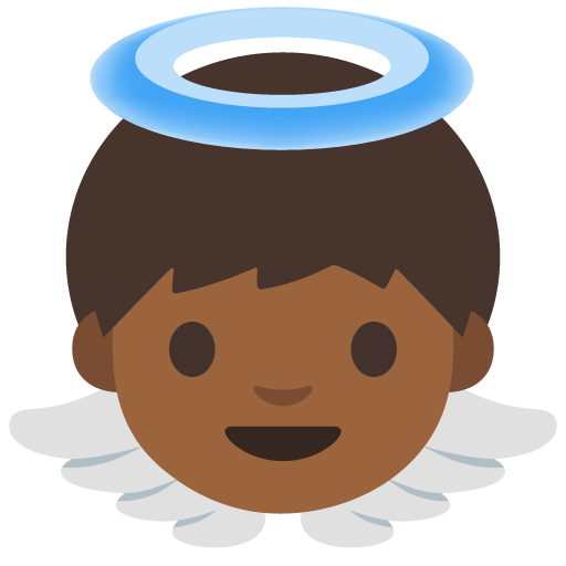 Baby Angel: Medium-Dark Skin Tone, the previous design
