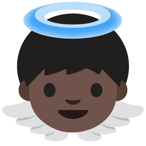 Baby Angel: Dark Skin Tone, the previous design