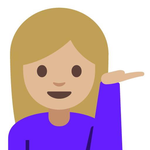 Woman Tipping Hand: Medium-Light Skin Tone, the design in this release