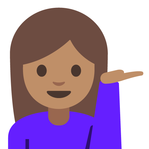 Woman Tipping Hand: Medium Skin Tone, the design in this release