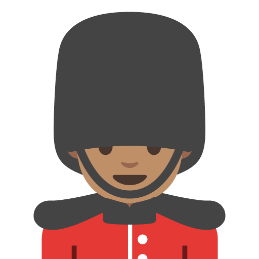 Man Guard: Medium Skin Tone, the previous design