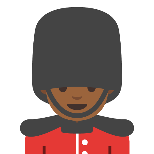 Man Guard: Medium-Dark Skin Tone, the previous design