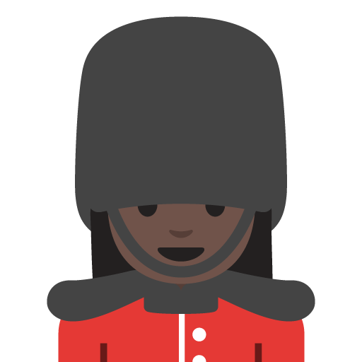Woman Guard: Dark Skin Tone, the previous design