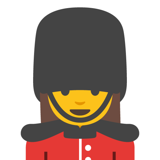 Woman Guard, the previous design