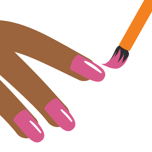 Nail Polish: Medium-Dark Skin Tone, the previous design