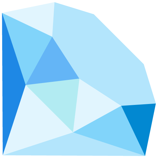 Gem Stone as drawn by Google in Android 7.1