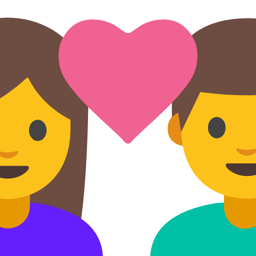 Couple with Heart, the previous design