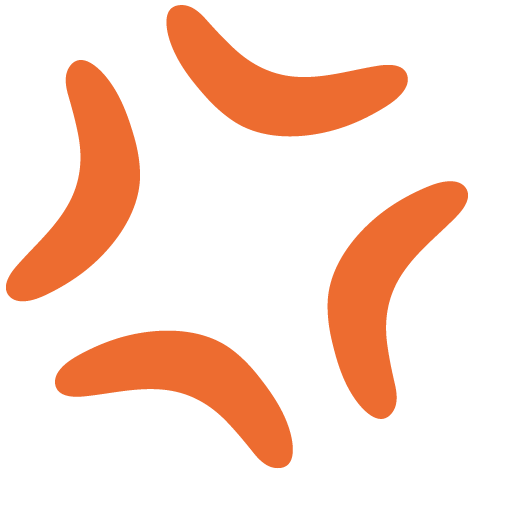 Anger Symbol as drawn by Google in Android 7.1