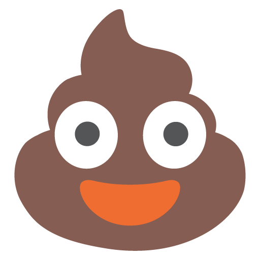 Pile of Poo, the previous design