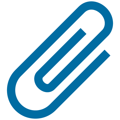 Paperclip as drawn by Google in Android 7.1