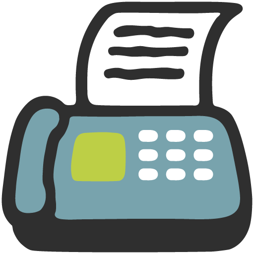 Fax Machine as drawn by Google in Android 7.1