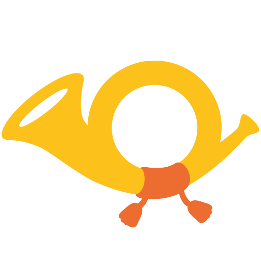 Postal Horn, the previous design