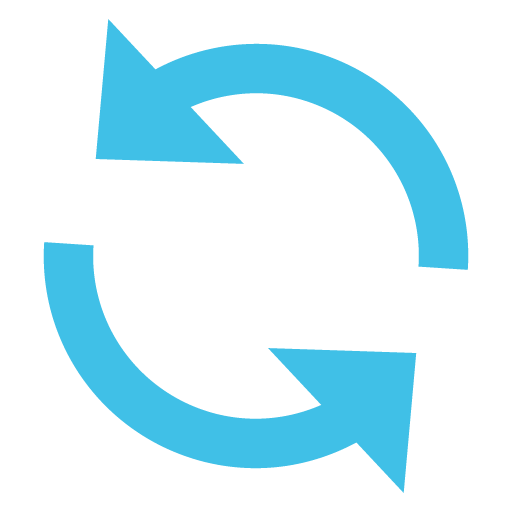 Counterclockwise Arrows Button as drawn by Google in Android 7.1