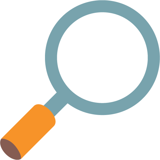 Magnifying Glass Tilted Right, the previous design