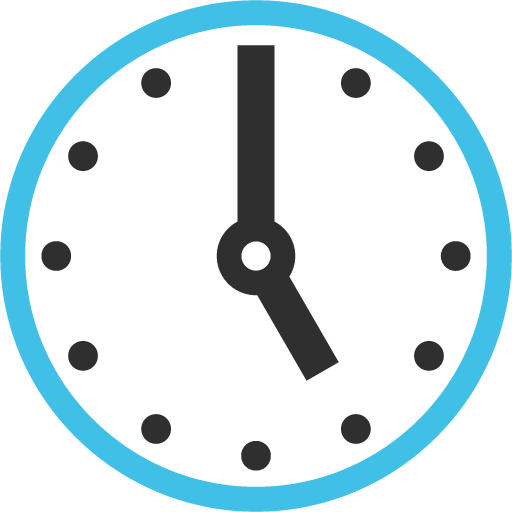 Five O’clock as drawn by Google in Android 7.1