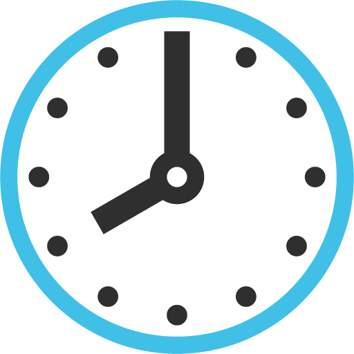 Eight O’clock as drawn by Google in Android 7.1