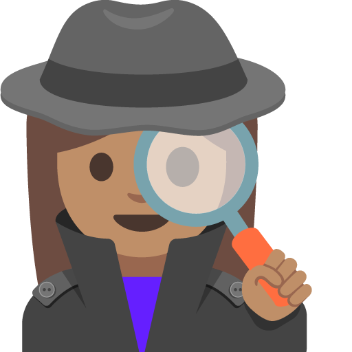 Woman Detective: Medium Skin Tone, the previous design