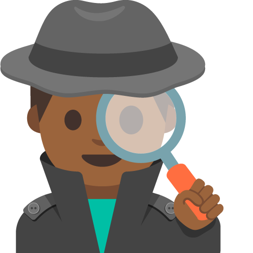 Detective: Medium-Dark Skin Tone, the design in this release