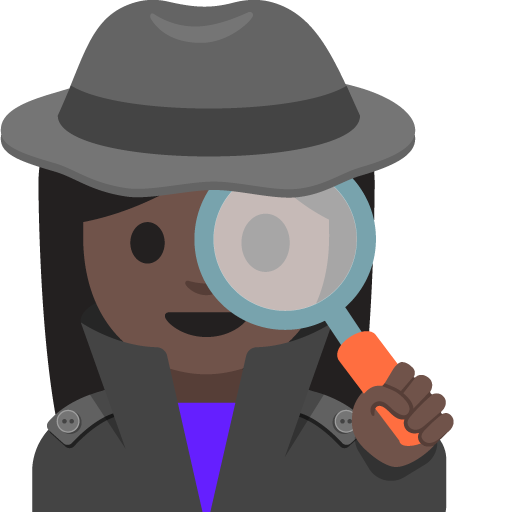 Woman Detective: Dark Skin Tone, the previous design