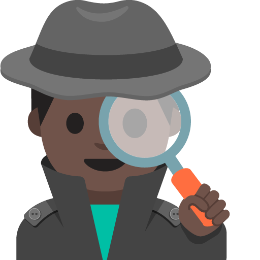 Detective: Dark Skin Tone, the design in this release