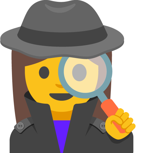 Woman Detective, the previous design