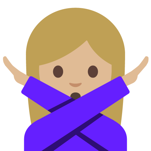 Person Gesturing NO: Medium-Light Skin Tone, the previous design