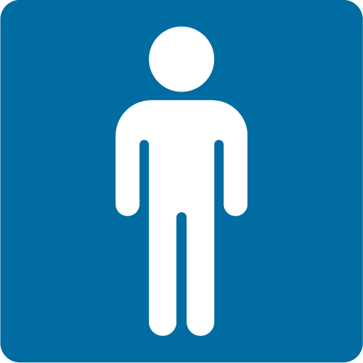 Men’s Room, the previous design