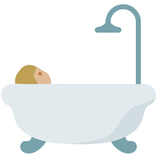 Person Taking Bath: Medium-Light Skin Tone, the previous design