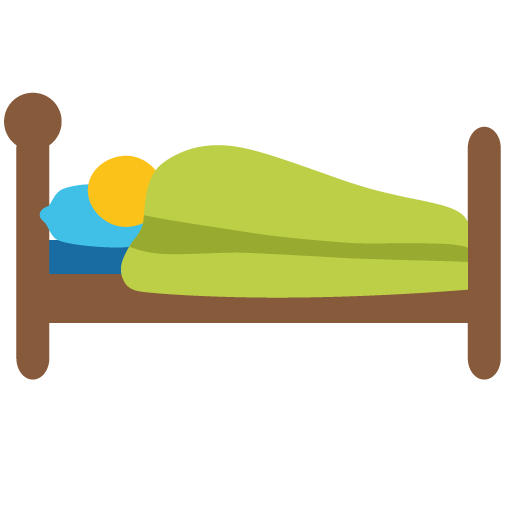Person in Bed, the previous design