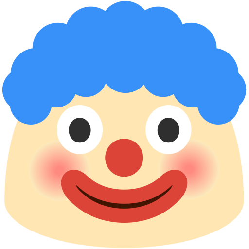 Clown Face, the design in this release