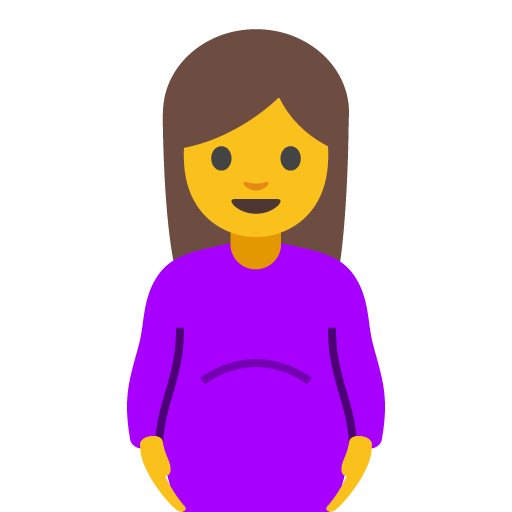 Pregnant Woman, the previous design