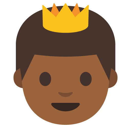 Prince: Medium-Dark Skin Tone, the previous design