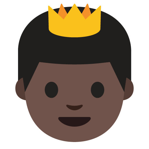 Prince: Dark Skin Tone, the previous design