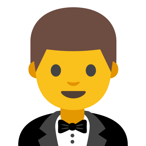 Person in Tuxedo, the previous design