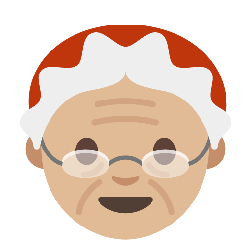 Mrs. Claus: Medium-Light Skin Tone, the previous design