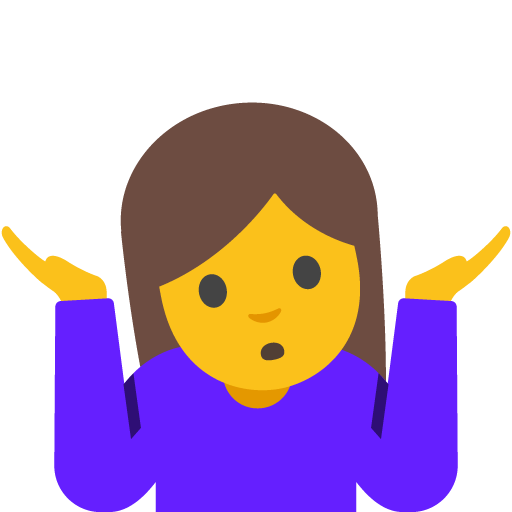 Woman Shrugging, the design in this release