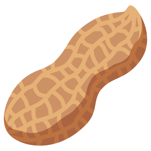 Peanuts as drawn by Google in Android 7.1