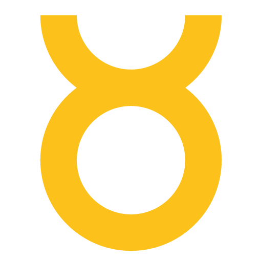 Stier (Sternzeichen) as drawn by Google in Android 7.1
