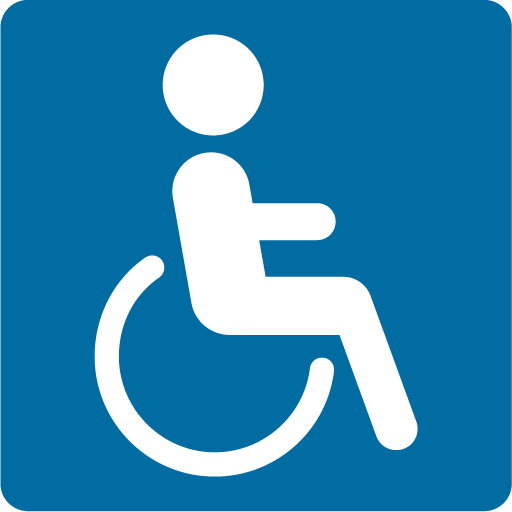 Wheelchair Symbol, the previous design