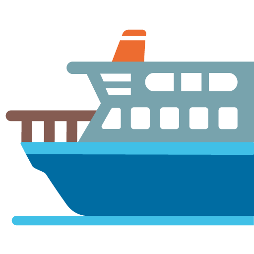 Ferry as drawn by Google in Android 7.1