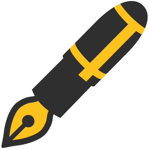 Black Nib as drawn by Google in Android 7.1
