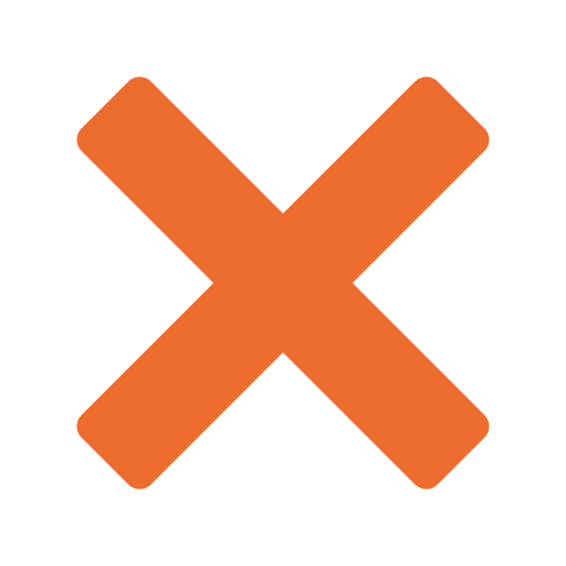 Cross Mark as drawn by Google in Android 7.1