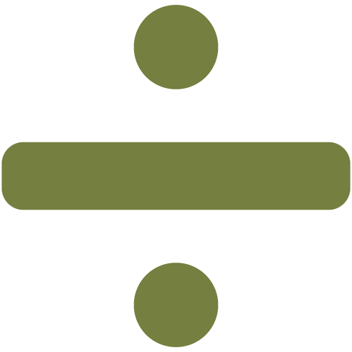 Divide as drawn by Google in Android 7.1