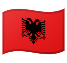 Flag: Albania, the design in this release